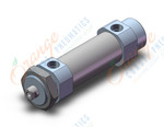 SMC CDM2XB25TN-25FZ cylinder, air, ROUND BODY CYLINDER