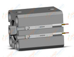 SMC CDQSB16-15D-M9BWZ cylinder, compact, COMPACT CYLINDER