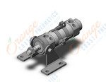 SMC CDM2U32TN-25AZ-N-M9PSBPC cylinder, air, ROUND BODY CYLINDER