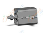 SMC CDQSB12-10DM-M9BWVSDPC cylinder, compact, COMPACT CYLINDER
