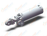 SMC CKG1B50TN-100IAZ clamp cylinder, CLAMP CYLINDER