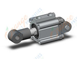 SMC CQ2D32-20DMZ-V compact cylinder, cq2-z, COMPACT CYLINDER