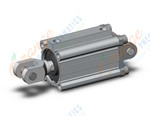 SMC CQ2D63-75DMZ-W compact cylinder, cq2-z, COMPACT CYLINDER