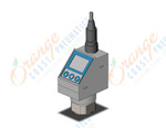 SMC ISE70-F02-L2-S two color digital pressure switch for ai, PRESSURE SWITCH, ISE50-80