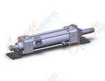 SMC NCDA1L150-0400A-M9PVSDPC-XC9 cylinder, nca1, tie rod, TIE ROD CYLINDER