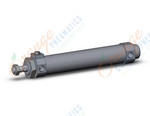 SMC CDBM2B40-150-RN cylinder, air, ROUND BODY CYLINDER