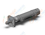 SMC CDG1FA20-75Z-M9N cg1, air cylinder, ROUND BODY CYLINDER