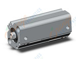 SMC CDQ2B20-45DZ-A93L compact cylinder, cq2-z, COMPACT CYLINDER