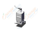SMC ITV2090-222CL5 2000 size electro-pneumatic regulator, REGULATOR, ELECTROPNEUMATIC