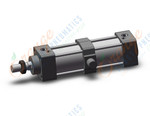 SMC MDBT40TF-100Z cylinder, mb-z, tie rod, TIE ROD CYLINDER