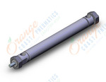 SMC NCDME075-0500C-X6009B ncm, air cylinder, ROUND BODY CYLINDER