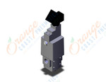 SMC VNH133B-10A-1DZ coolant valve, 2 PORT PROCESS VALVE
