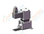 SMC VXZ2A0DG pilot op 2 port solenoid valve, (n.o.), 2 PORT VALVE