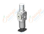 SMC AW20-N01-RZ-B filter/regulator, FILTER/REGULATOR, MODULAR F.R.L.