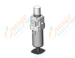 SMC AW40-N02D-6Z-B filter/regulator, FILTER/REGULATOR, MODULAR F.R.L.