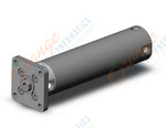 SMC CDG1FN50-150FZ cg1, air cylinder, ROUND BODY CYLINDER