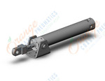 SMC CDG1UA20-100Z-NV cg1, air cylinder, ROUND BODY CYLINDER