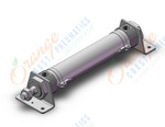 SMC CDM2KL40-150Z-M9PSAPC cylinder, air, ROUND BODY CYLINDER