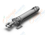 SMC CDM2U40TF-150AZ-NW-M9PSAPC cylinder, air, ROUND BODY CYLINDER