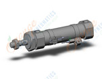 SMC CDM2YBZ25-50Z-M9BWL cylinder, air, ROUND BODY CYLINDER