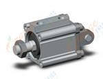 SMC CDQ2D40TN-15DCMZ compact cylinder, cq2-z, COMPACT CYLINDER