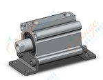 SMC CDQ2LC32TF-30DZ compact cylinder, cq2-z, COMPACT CYLINDER