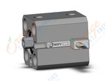 SMC CDQSB12-5DC-M9PV cylinder, compact, COMPACT CYLINDER