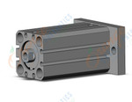 SMC CDQSGS25-35DC cylinder, compact, COMPACT CYLINDER
