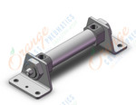 SMC CM2KL20-50FZ cylinder, air, ROUND BODY CYLINDER