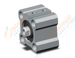 SMC CQ2B25-5DF compact cylinder, cq2, COMPACT CYLINDER