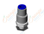 SMC KSH11-U02 fitting, male connector, ONE-TOUCH FITTING, ROTARY TYPE