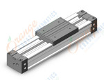 SMC MY1M50TFG-200 slide bearing guide type, RODLESS CYLINDER