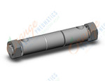 SMC NCME075-0100-X6002 ncm, air cylinder, ROUND BODY CYLINDER