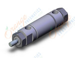 SMC NCME106-0050-X6009 ncm, air cylinder, ROUND BODY CYLINDER