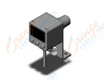 SMC ZSE80F-N02-R-PAK 2-color digital press switch for fluids, VACUUM SWITCH, ZSE50-80