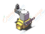 SMC VXZ262KJCXBA pilot op 2 port solenoid valve, (n.c.), 2 PORT VALVE