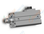 SMC CDBQ2B20-10DCM-HN cyl, compact, locking, sw capable, COMPACT CYLINDER