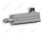 SMC CDBQ2B25-50DCM-HL cyl, compact, locking, sw capable, COMPACT CYLINDER