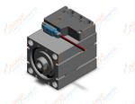 SMC CVQB50-40-M9P-5MN compact cylinder with solenoid valve, COMPACT CYLINDER W/VALVE