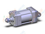 SMC NCDA1D400-0250-XB5 cylinder, nca1, tie rod, TIE ROD CYLINDER