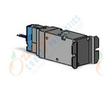 SMC VP542-5HZ1-02A-F valve, base mount, 3 PORT SOLENOID VALVE