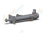 SMC CDBM2F25-75A-HL-M9BWL-C cylinder, air, ROUND BODY CYLINDER