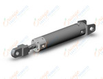 SMC CDG1DA25-75Z-V cg1, air cylinder, ROUND BODY CYLINDER