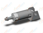 SMC CDG1KDA40-25Z-N cg1, air cylinder, ROUND BODY CYLINDER