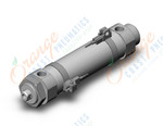 SMC CDM2B32-75FZ-M9NL cylinder, air, ROUND BODY CYLINDER
