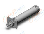 SMC CDM2FZ40TN-125Z cylinder, air, ROUND BODY CYLINDER