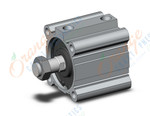 SMC CDQ2A80-40DCMZ-M9NZ compact cylinder, cq2-z, COMPACT CYLINDER