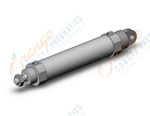 SMC CM3C32-100 cylinder, air, short type, ROUND BODY CYLINDER