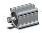 SMC CQ2A80TN-75DCMZ compact cylinder, cq2-z, COMPACT CYLINDER