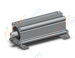 SMC CQ2L40TN-100DCZ compact cylinder, cq2-z, COMPACT CYLINDER